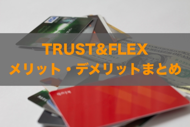 TRUST&FLEXのメリット・デメリットと詳細について